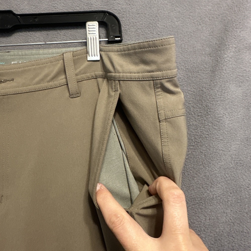 Free Fly Nomad Pants Performance Stretch‎ Chino Mens 40x32 Sandbar Tech UPF 50+ - Picture 7 of 9